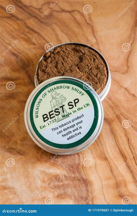 Dry Snuff A Smokeless Tobacco Made From Ground Tobacco Leaves De Stock Photo | CartoonDealer.com ...