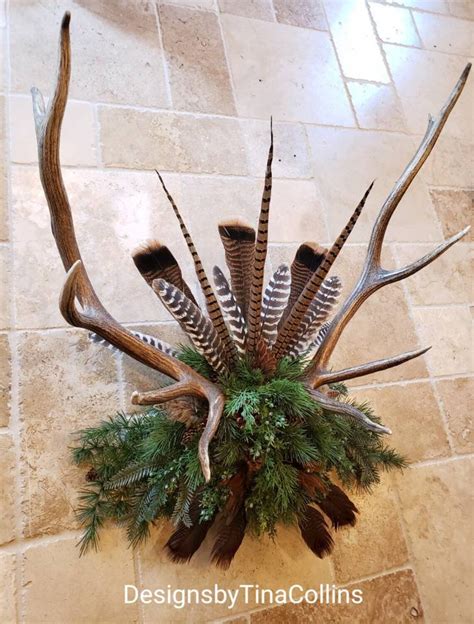 Elk Antlers-Elk Antler Decor-Elk Antler Wreath-Elk Antler Wall | Etsy