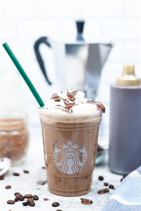 Starbucks Iced Mocha - mom makes dinner