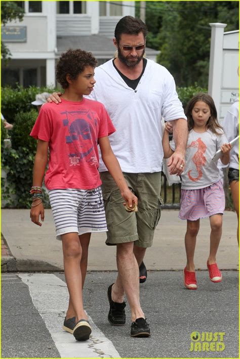 Hugh Jackman Hangs with Family, 'Wolverine' Hits Theaters!: Photo 2917599 | Ava Jackman ...