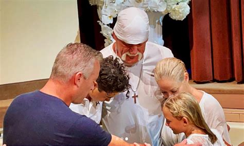 Hulk Hogan's Baptism Leaves The Internet Astonished