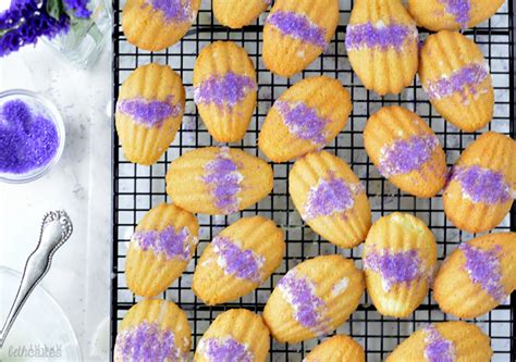 Lavender Madeleines