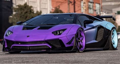 Chris Brown’s Custom Lamborghini Aventador SV Is Colorful And Wild | Carscoops