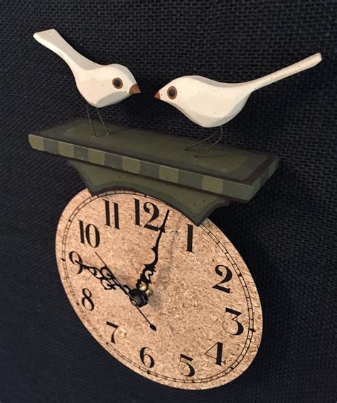 Wall Bird Clock-bird Clock | Etsy