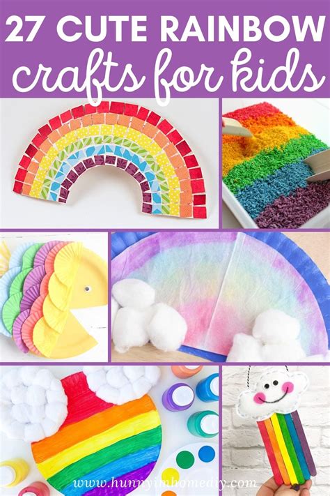 20 Fun Rainbow Crafts for Kids to Make this Spring