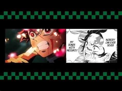 Tanjiro vs Rui | Anime Manga Comparison (Worth a check.) : KimetsuNoYaiba