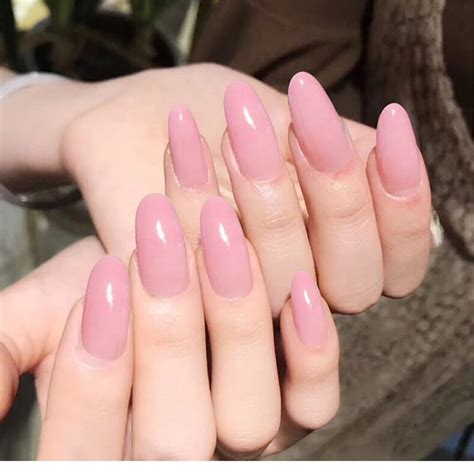 Nusx 24 Pcs/sheet Fake Nail Tips Full Cover Pink Blue Black Mixed Colors Natural Artificial ...