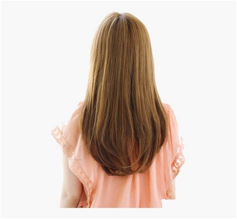 Hairstyle Long Hair - Transparent Png Girl Back Hair, Png Download , Transparent Png Image - PNGitem