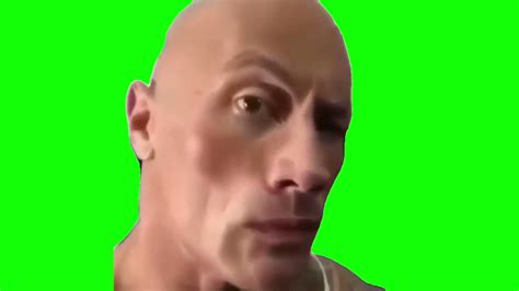 *The Rock Eyebrow Meme Green Screen* Acordes - Chordify