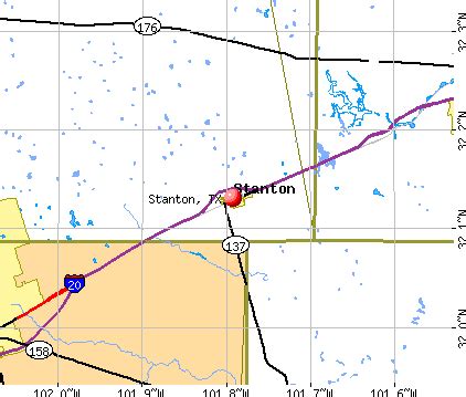 Stanton, Texas (TX 79782) profile: population, maps, real estate, averages, homes, statistics ...