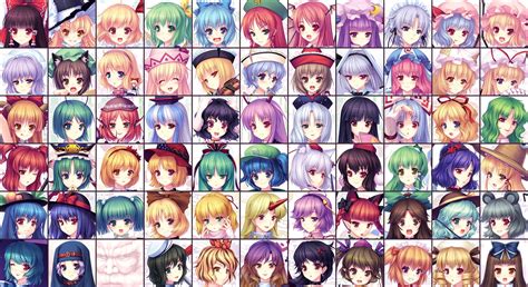 touhou characters - Anime Photo (25056914) - Fanpop