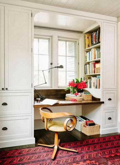 22 Space Saving Ideas for Small Home Office Storage