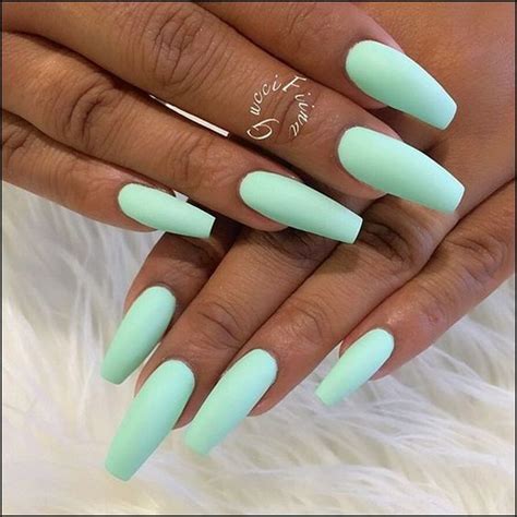 Mint Green Acrylic Nails / Fabulous Neon Colors Ombre Nails To Try Naildesignsjournal Com : The ...