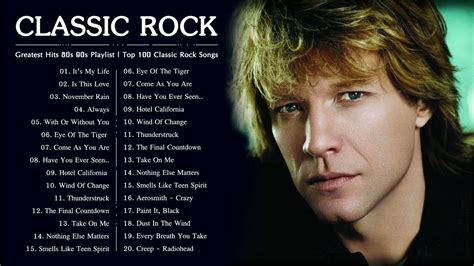 Classic Rock Greatest Hits 80s 90s Playlist | Top 100 Classic Rock Songs Of All Time - YouTube