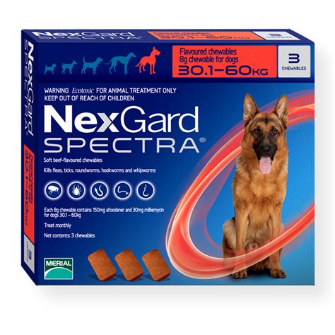 NexGard Spectra Chewable Dog Flea, Tick, & Worm Treatment – Pet Connect NZ