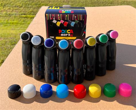 The Possibilities Are Endless With Posca MOP'R Markers - PoscART