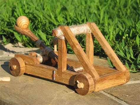 Medieval Catapult / Wooden Toy | Etsy