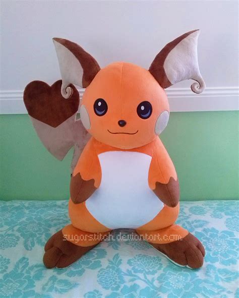 Pokemon: Shiny Raichu by sugarstitch on DeviantArt