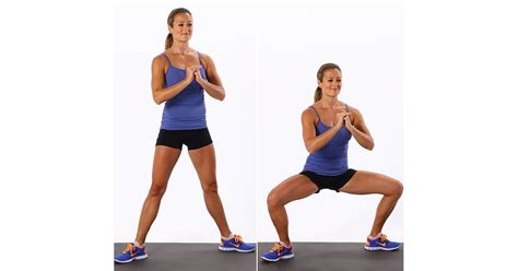 Sumo Squat | Best Leg Exercises | POPSUGAR Fitness Photo 23