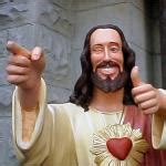 Jesus pointing Meme Generator - Imgflip