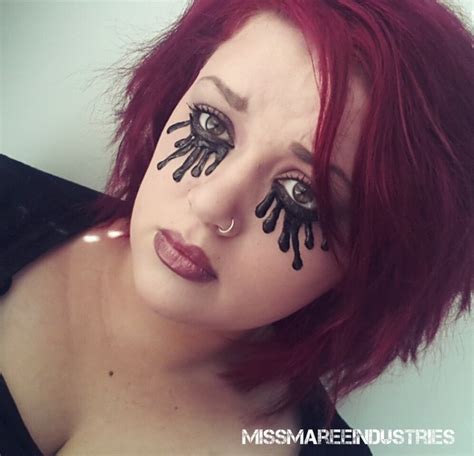 Black Tears - Using Liquid Latex | Paige M.'s (missmareeindustries) Photo | Beautylish