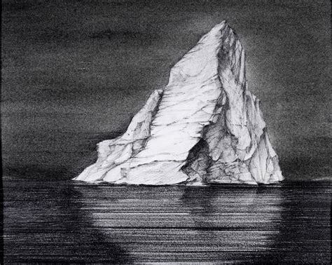 Iceberg Drawing at PaintingValley.com | Explore collection of Iceberg ...