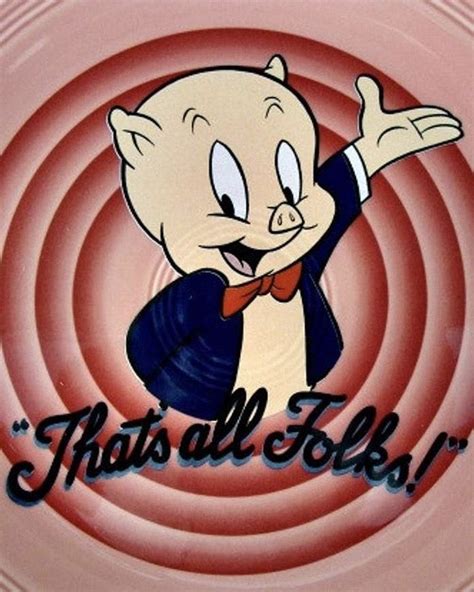 That’s All Folks! | Cartoon character pictures, Old school cartoons ...