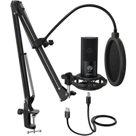 Fifine T669 USB Microphone with Shock Mount & Pop filter