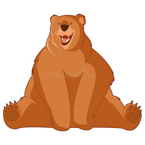 Cartoon Fat Bear Sitting Stock Illustrations – 312 Cartoon Fat Bear Sitting Stock Illustrations ...