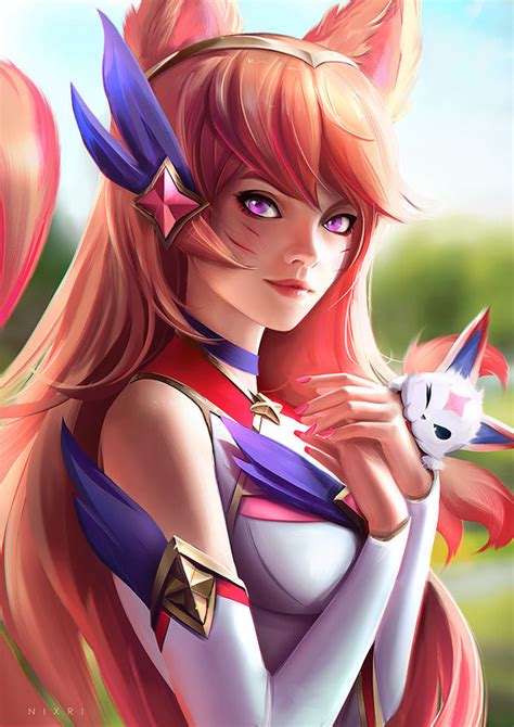 Star Guardian Ahri by Nixri on DeviantArt