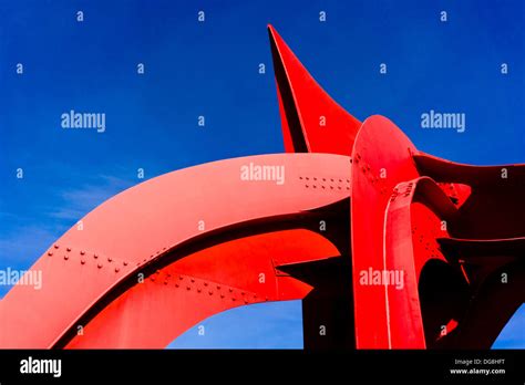 "Eagle" by Alexander Calder. Olympic Sculpture Park, Seattle, Washington, USA Stock Photo - Alamy