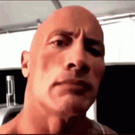 Rock One Eyebrow Raised Rock Staring GIF - Rock One Eyebrow Raised Rock Staring The Rock ...