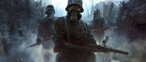 Artwork Trench Soldiers | Battlefield 1 | DICE | Cook and Becker