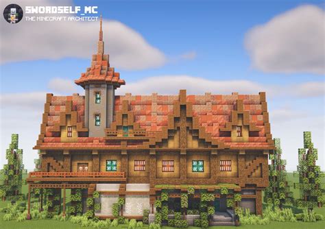 A house with a copper roof : r/Minecraftbuilds