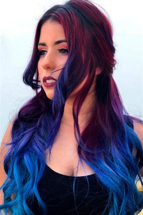 Best Purple And Blue Hair Looks in 2021 | Hair color pink, Pink hair ...