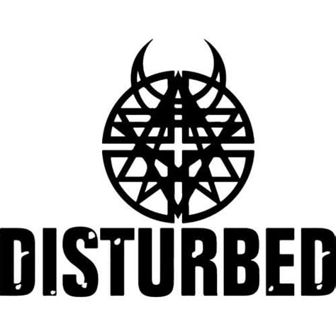 Disturbed Band Decal Sticker - DISTURBED-BAND-LOGO