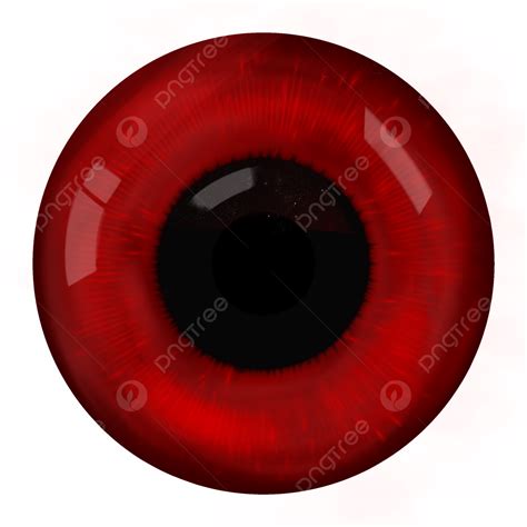 Red Color Vampire Realistic Magical Fantasy Eye Pupil Eyeball, Eyeball, Red, Vampire PNG ...