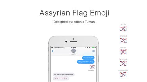 Petition · Make the Assyrian flag an Emoji! - United States · Change.org