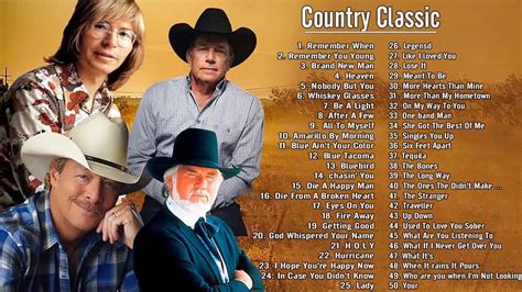 Best Classic Country Songs Of 1980s|Greatest 80s Country Music|80s Best ...