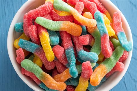 Trolli Sour Brite Crawlers Gummy Worms, 5 Pound Bulk Bag- Buy Online in United Arab Emirates at ...