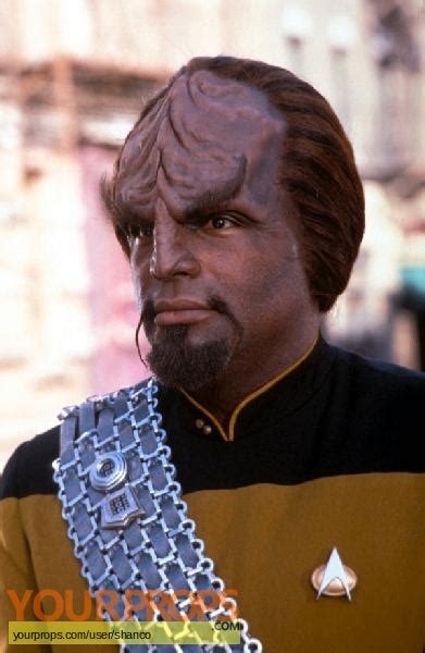 Star Trek: The Next Generation Worf's Starfleet Uniform original TV series costume