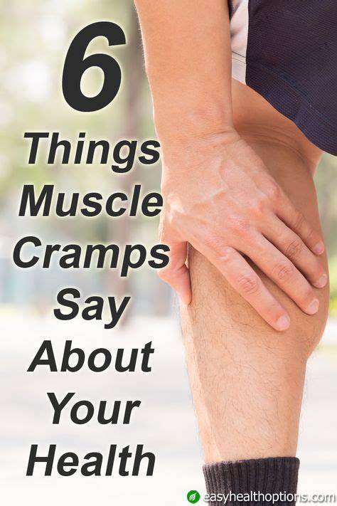 6 things muscle cramps say about your health | Muscle cramp, What causes leg cramps, Leg and ...