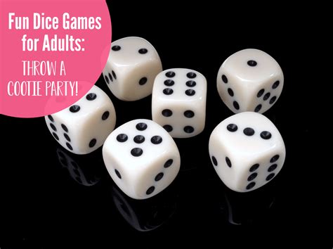 Dice Games for Adults: How to Throw a Cootie Party - Crazy Little Projects