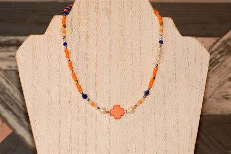 Beaded Necklace - Etsy