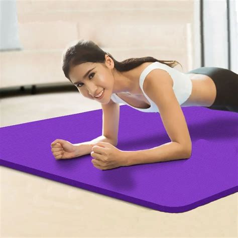 Thickened 15mm Non slip Yoga Mats For Fitness Sports mat Yoga Mat Exercise Gym Mat Pilates Pads ...