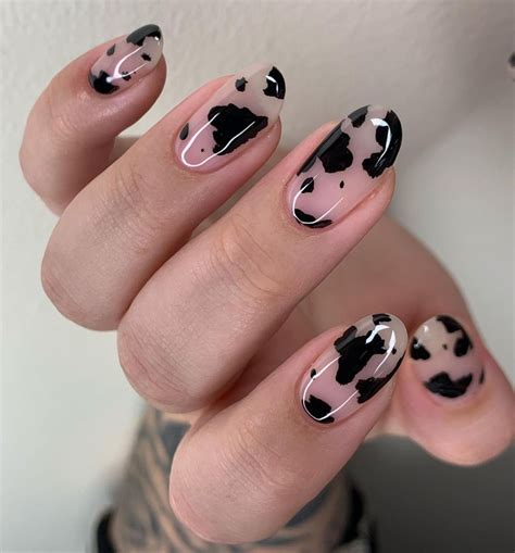 22 Examples of Cow Print Nails for Your Next Manicure | Who What Wear