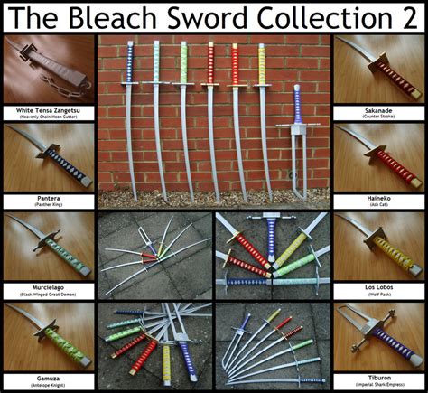 The Bleach Sword Collection 2 by chioky on DeviantArt