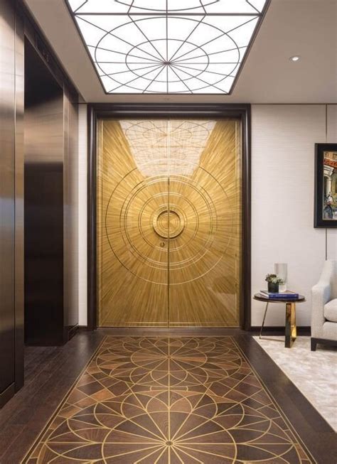 14 Awesome Brass Front door designs to give a wow-factor to your home — Aluminr- Bespoke Luxury ...