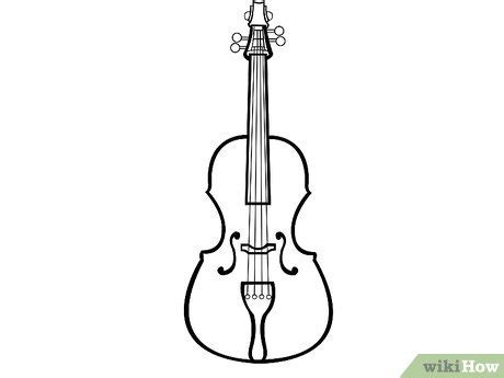 How to Draw a Violin: 15 Steps (with Pictures) - wikiHow