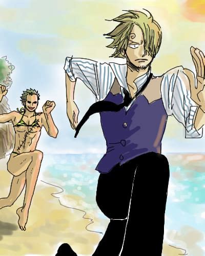 dd - one piece Zoro x Sanji fan Art (34654607) - fanpop